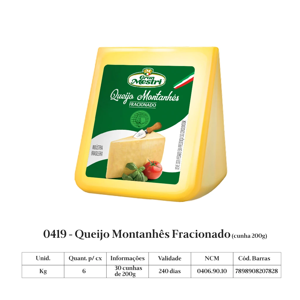 Queijo Gorgonzola Zero Lactose Fracionado GRAN MESTRI kg